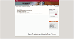 Desktop Screenshot of cinardekorasyon.diyalogo.com