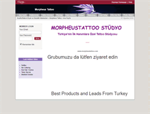 Tablet Screenshot of morpheustattoo.diyalogo.com