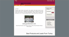 Desktop Screenshot of granitmezar.diyalogo.com