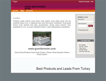 Tablet Screenshot of granitmezar.diyalogo.com