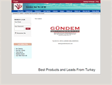 Tablet Screenshot of gundem.diyalogo.com